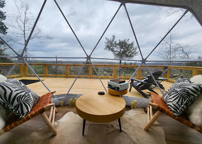 New River View Cliff Dome Glamping @ White River, Minutes To Fishing, Hikes!